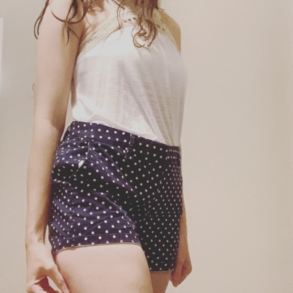 ⭐️ Buy 1 Get 1 ⭐️ High Waisted Polka Dot Shorts